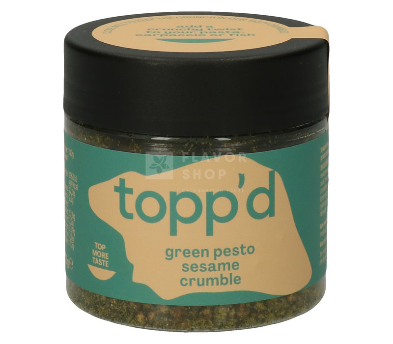 Grünes Pesto & Sesam-Crumble 105 g