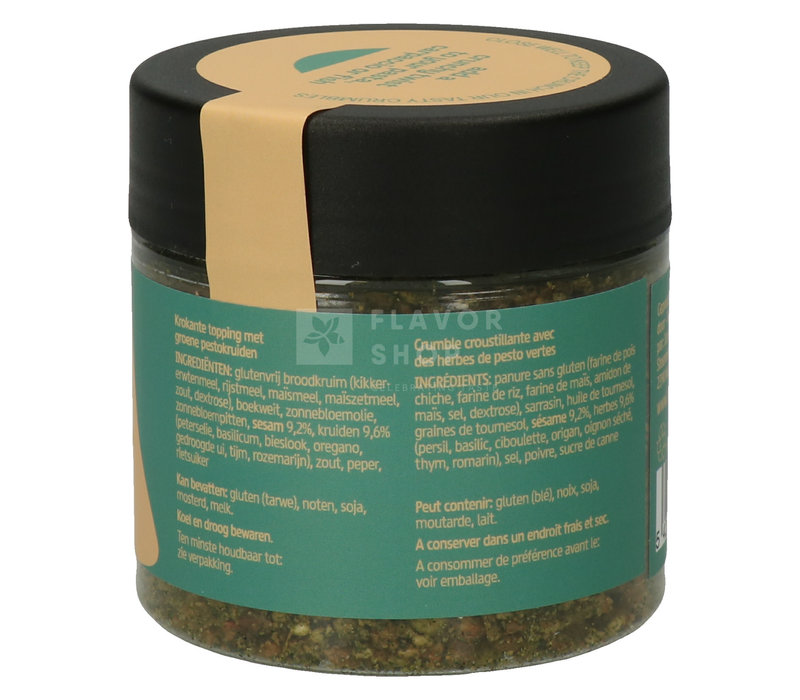 Grünes Pesto & Sesam-Crumble 105 g