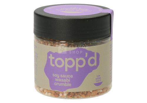 Topp'd Soy Sauce & Wasabi Crumble 105 g