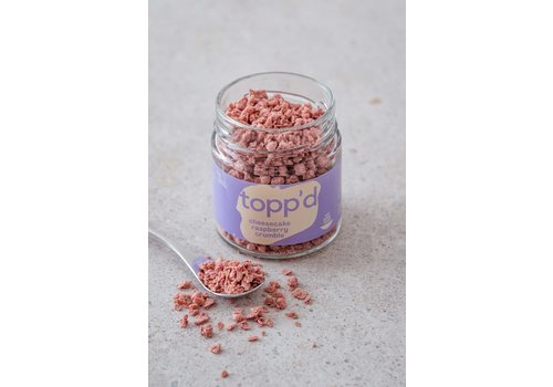 Käsekuchen-Himbeer-Crumble 80 g