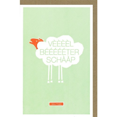 Bééterschaap wenskaart 