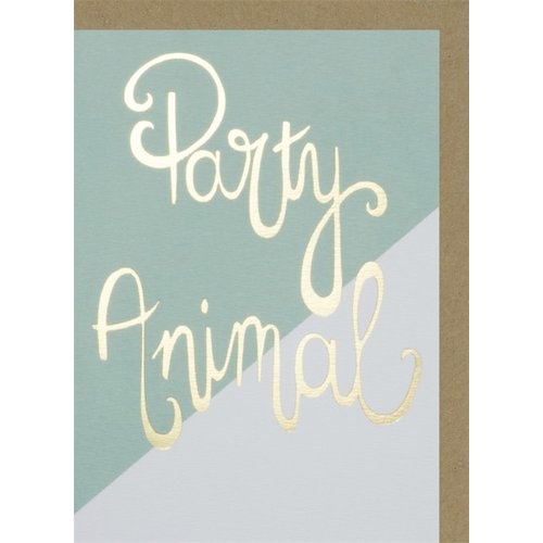 Carte de vœux Party Animal 