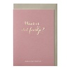 Papette Where is that party? greeting card
