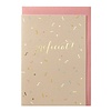 Papette Congratulations! greeting card
