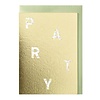 Papette Party-Grußkarte