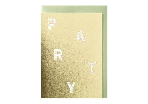 Papette Party greeting card