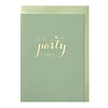 Papette It's party Time greeting card