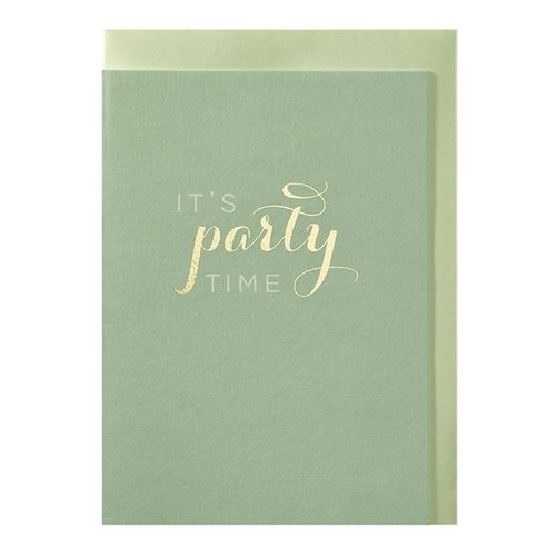 It's party Time greeting card 
