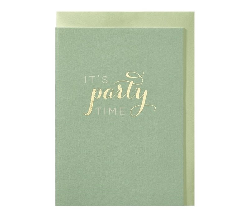 It's party Time greeting card