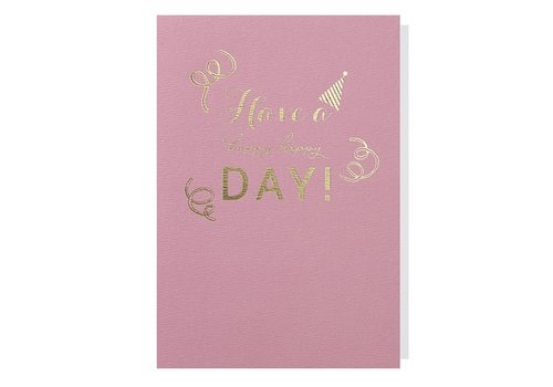 Papette Have a happy happy day! greeting card