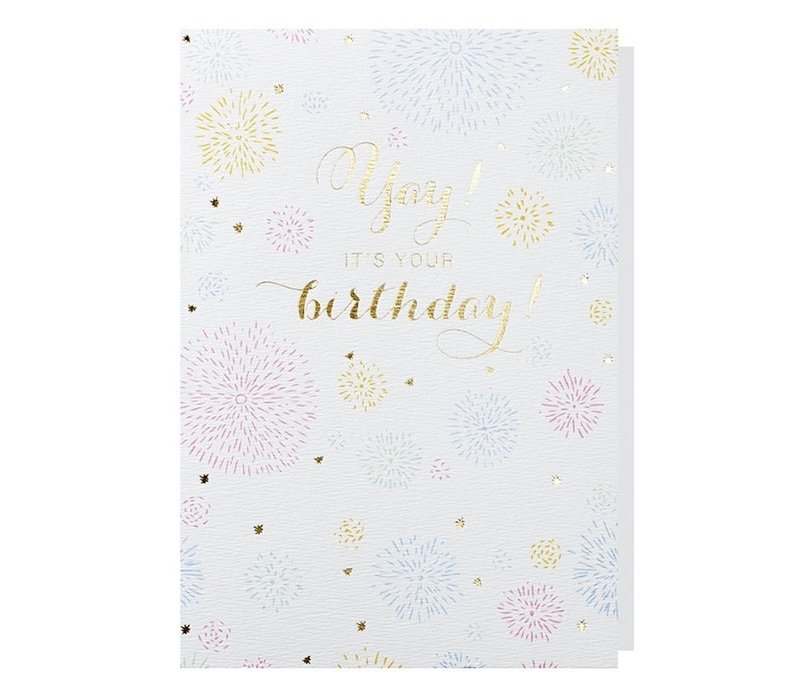 Yay! It's your birthday! greeting card