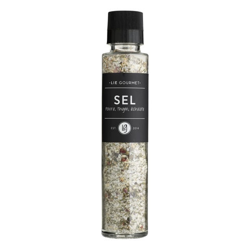 Spice mill with salt, pepper, thyme and shallot 190 g 