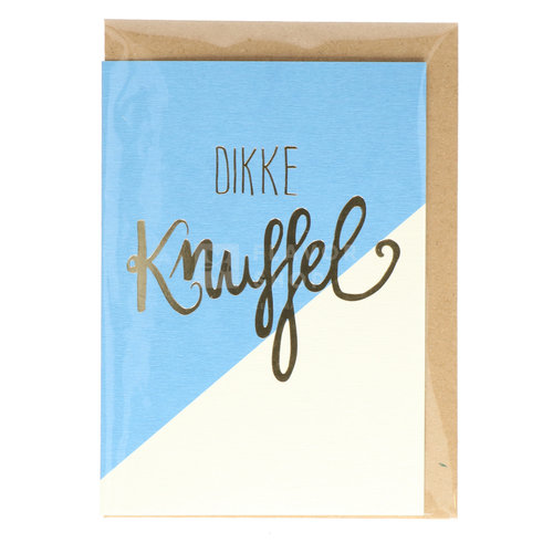 Carte de voeux Dikke knuffel 