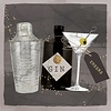 PPD Napkins Gin & Martini 33x33 cm