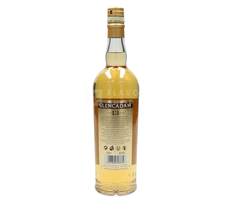 Whisky Glencadam 13 ans 70 cl