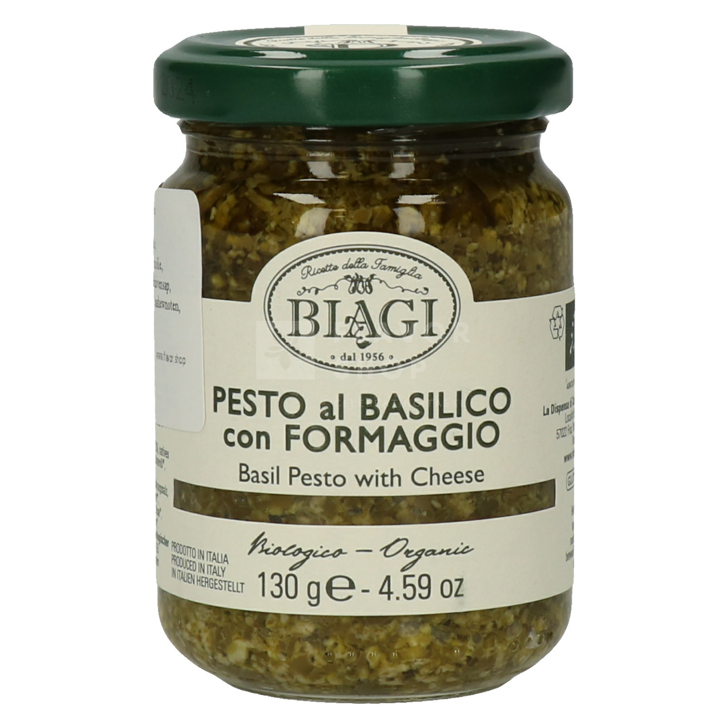 Briljant bruid regering Pesto al basilico con Formaggio - Bio - Online kopen - Celebrating TASTE