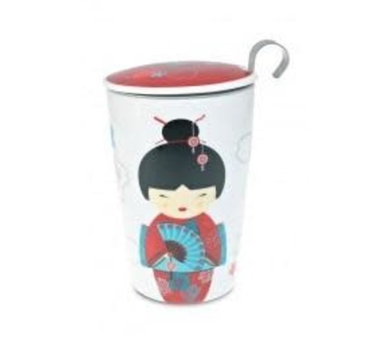 Tasse de thé rouge Little Geisha
