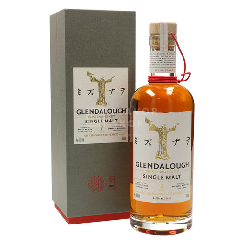 Glendalough 7 Jahre Whisky - Mizunara Cask Finish 70 cl 