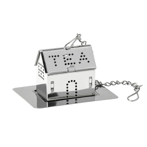 Tea strainer - House with coaster 