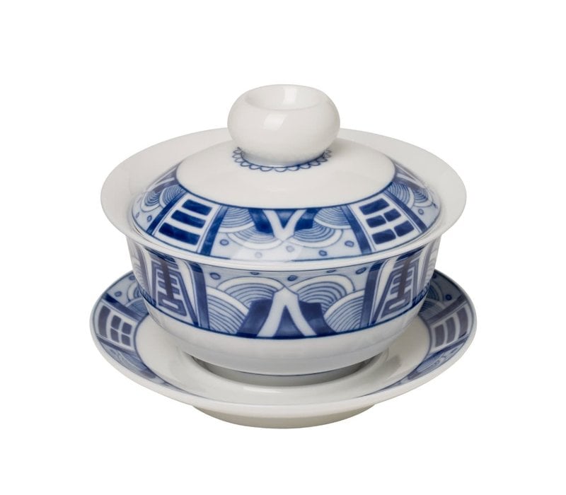 Gaiwan en porcelaine 10 cl - Quing Tian