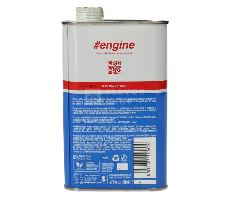 Engine Gin Bio 50 cl