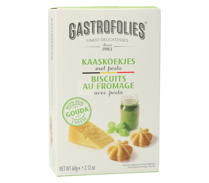 Biscuits au fromage au pesto 60 g
