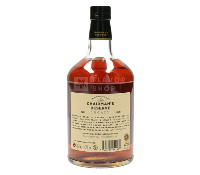 Chairman's Reserve Rhum Héritage 70 cl