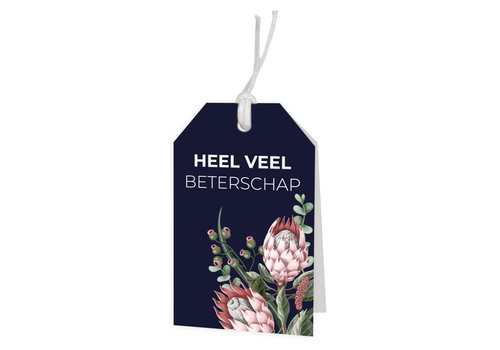 Heel veel beterschap Carte de vœux