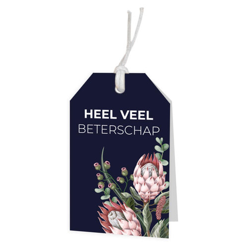 Heel veel beterschap Wenskaartje 