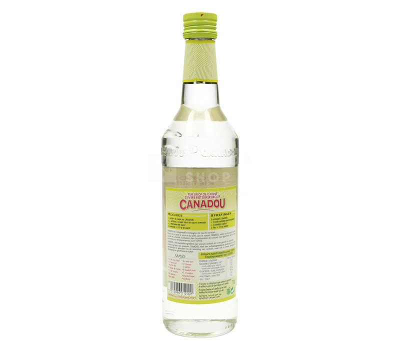 Sirop de sucre de canne Canadou 70 cl