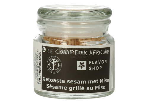 Le Comptoir Africain x Flavor Shop Geröstete Sesamkörner mit Miso 40 g