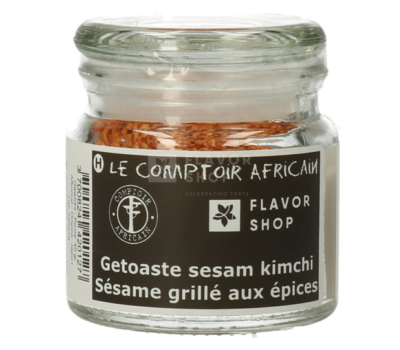 Geröstete Sesamkörner mit Kimchi-Gewürzen 40 g