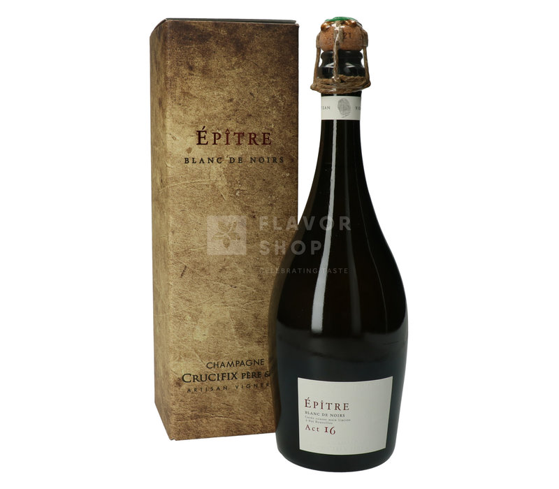 Champagne Crucifix Epitre Extra Brut 2016 - Blanc de Noirs 75 cl