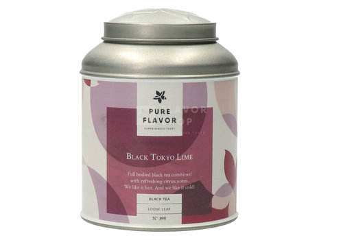 Pure Flavor Black Tokyo Lime Tea No. 399 - Can 80 g