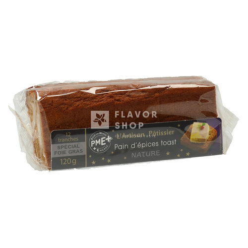 Pain d'épices Toast Naturel 120 g 