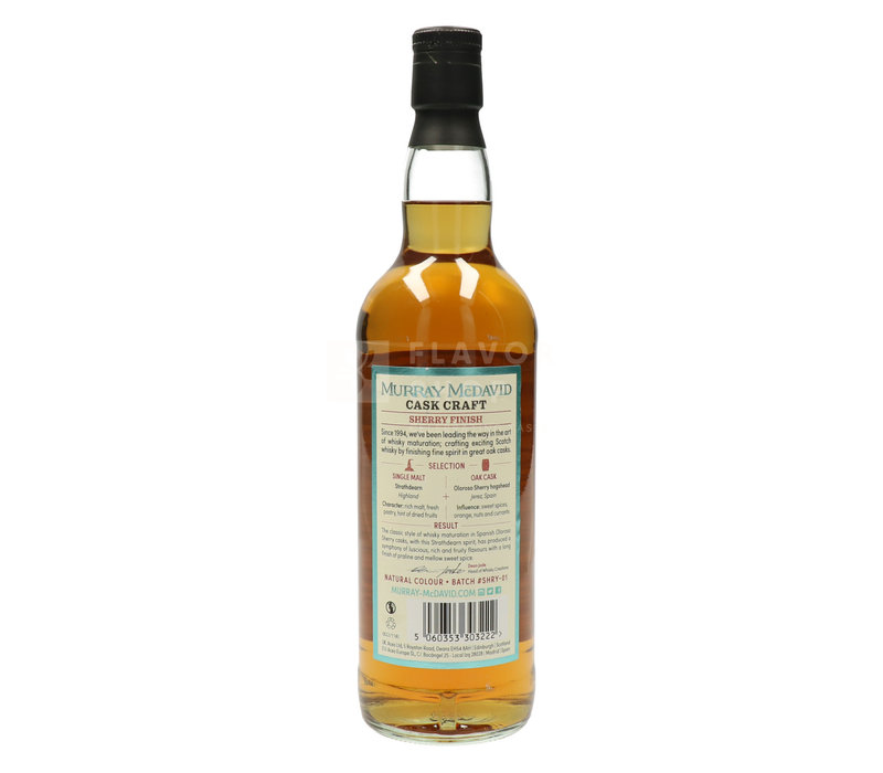 Strathdearn Sherry Finish 70 cl