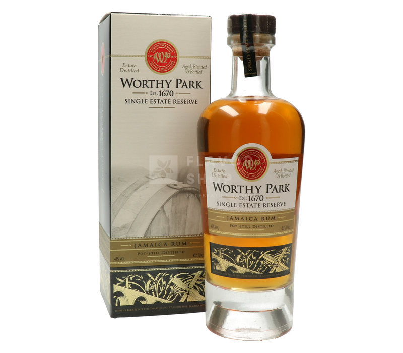 Worthy Park Single Estate rhum jamaïcain 70 cl