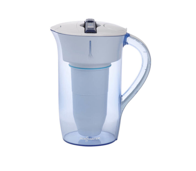 Pichet filtrant rond ZeroWater 2,4 L