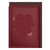 Papette An extra warm hug for you (red) greeting card