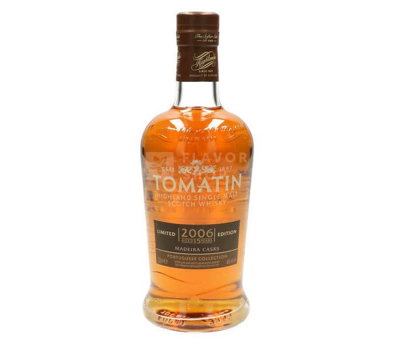 Tomatin Whiskey - Portuguese Trio Madeira Cask 70 cl