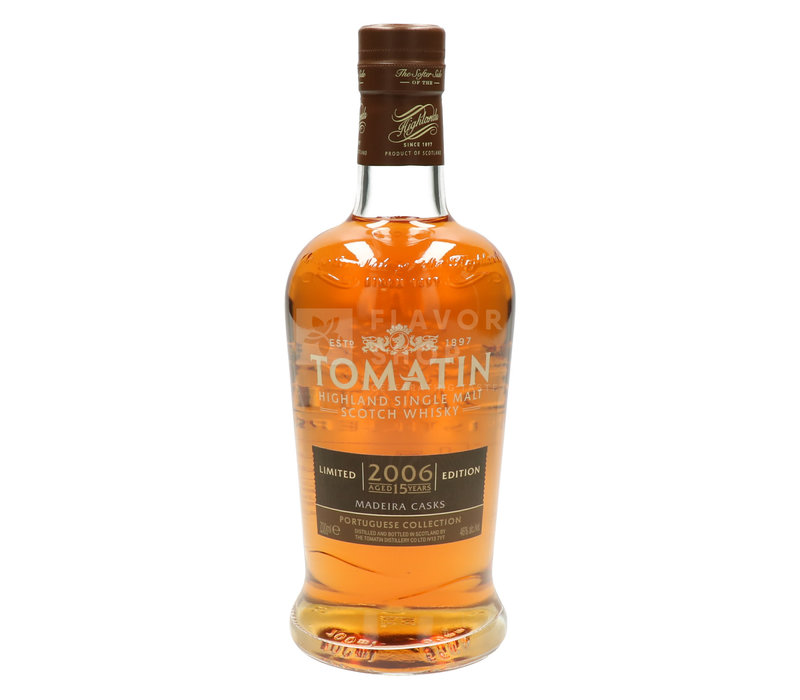 Tomatin Whisky - Portugiesisches Trio Madeira Fass 70 cl