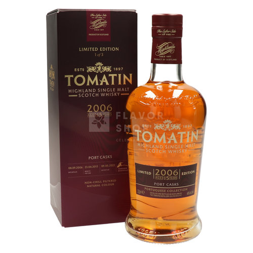 Tomatin Whiskey - Portuguese Trio Port Cask 70 cl 