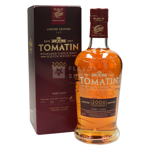 Tomatin Whisky - Portugieser Trio Port Cask 70 cl 