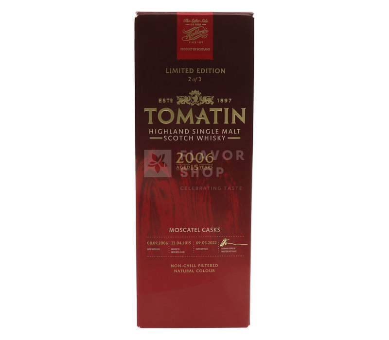 Tomatin Whiskey - Portuguese Trio Moscatel Cask 70 cl