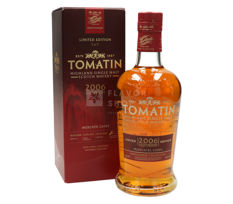 Tomatin Whisky - Portugiesisches Trio Moscatel Fass 70 cl