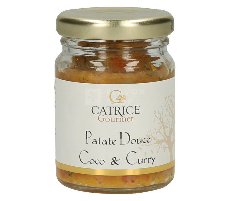 Tapenade met zoete aardappel, kokos en curry 80 g