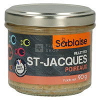 Mousse van Sint Jacobsnoten met prei 90 g