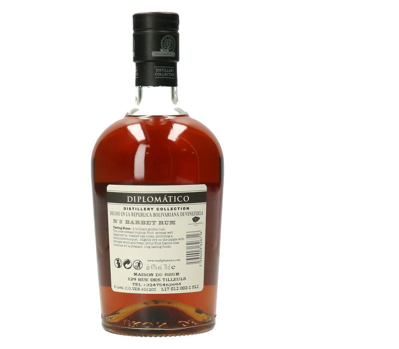 Diplomatico N°2 Barbet Rum 70 cl