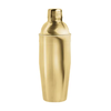 Point Virgule Cobbler shaker made of stainless steel gold 750ml