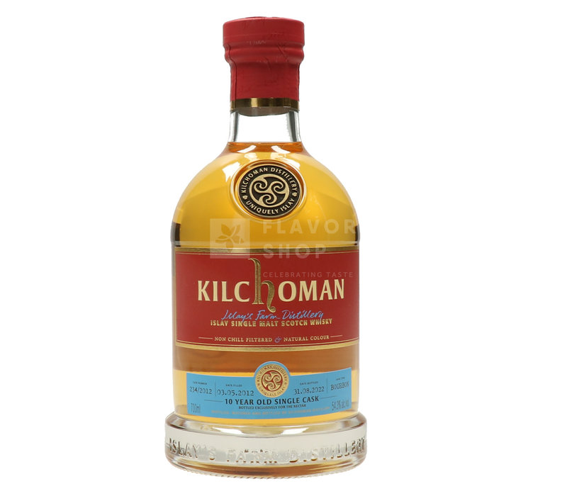 Kilchoman 2012 10 ans 70 cl